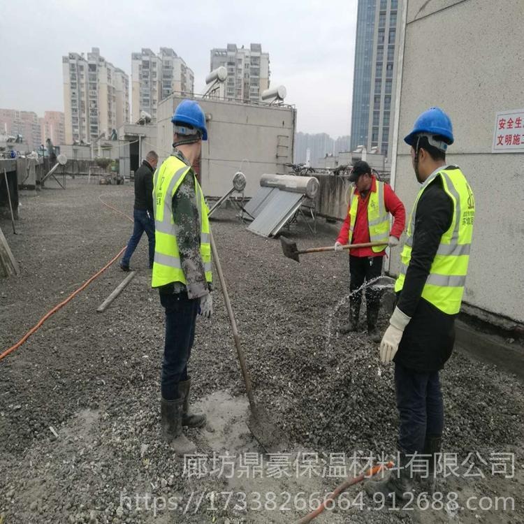 涿州鼎豪 吸音轻集料混凝土垫层 A型轻集料混凝土 厂家生产不堆积货物图片