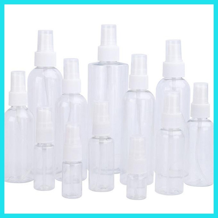 500ml白色圆柱型塑料喷壶 透明喷雾瓶 补水塑料喷雾瓶 博傲塑料