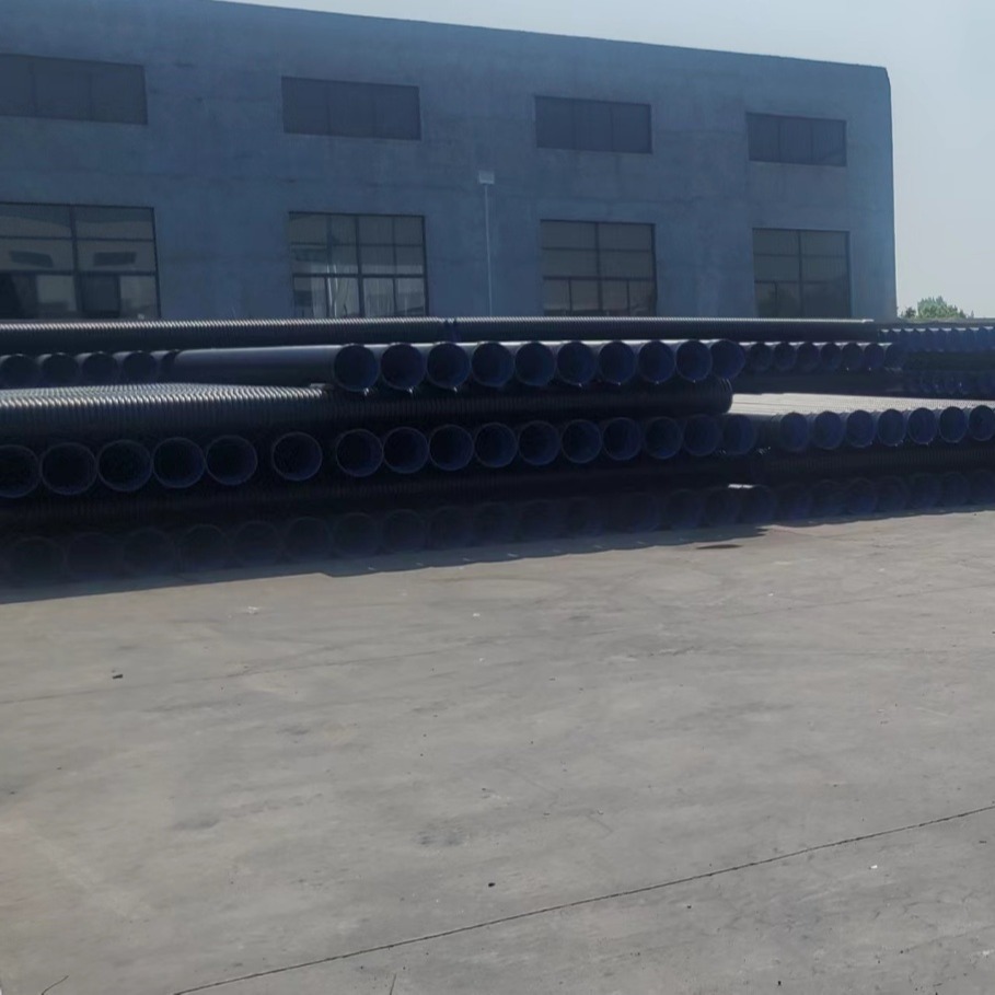 安徽HDPE双壁波纹管豪洋管业波纹管安徽厂家直销生产基地企标管0600