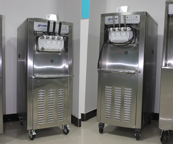 东贝BH7246E型商用冰激凌机   成都  立式软质不锈钢容器冰淇淋机  价格示例图3
