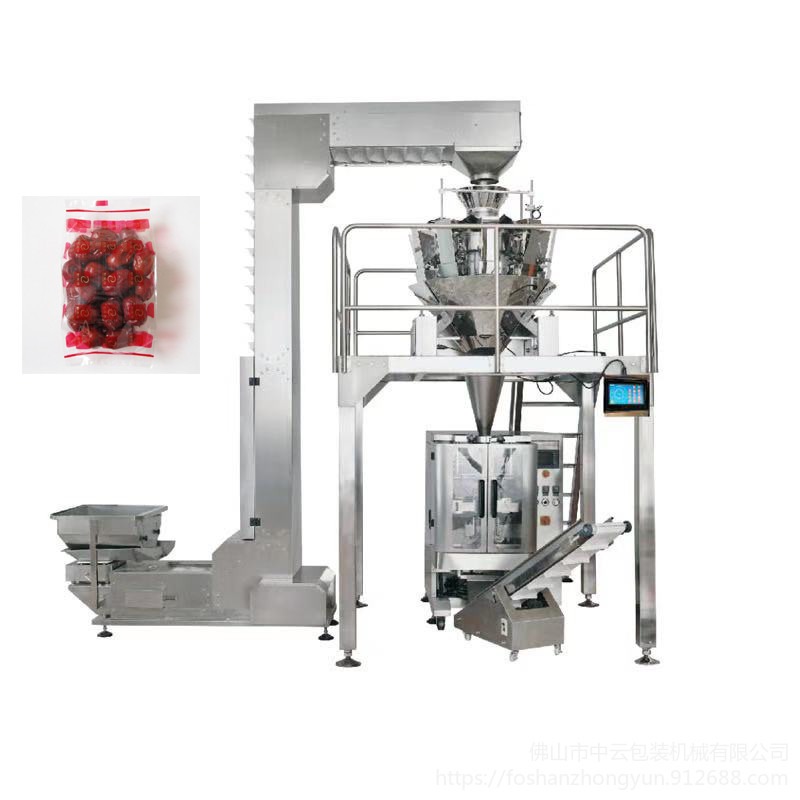 全自动定量红枣包装机 山楂干颗粒包装机