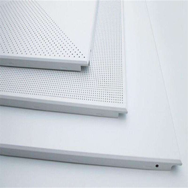 英邦 铝扣板批发 铝天花板吊顶 白色工程铝方板 铝合金方板 铝合金天花板