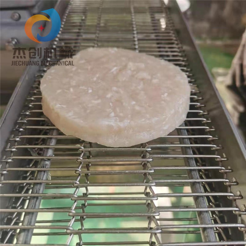 自清洁肉饼成型机 JC-200型素肉饼成型机器 植物肉饼成型机可试机