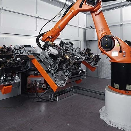 全自动焊接机械设备 工业焊接机械设备 全自动焊接机械臂 厚板焊接机器人 机器人智能焊接设备 赛邦智能