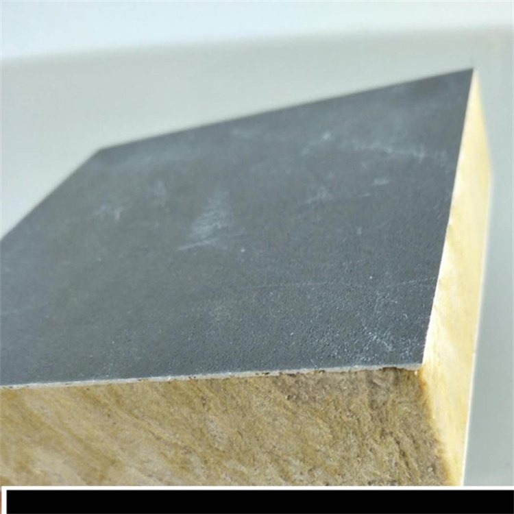 A级防火硬质岩棉板 翰图 砂浆纸复合保温板 轻质砂浆岩棉复合板