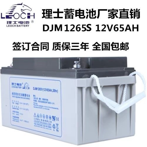 理士DJM12-120S  12V24/38/65/100/120/150/200AH铅酸免维护蓄电池 UPSEPS机房