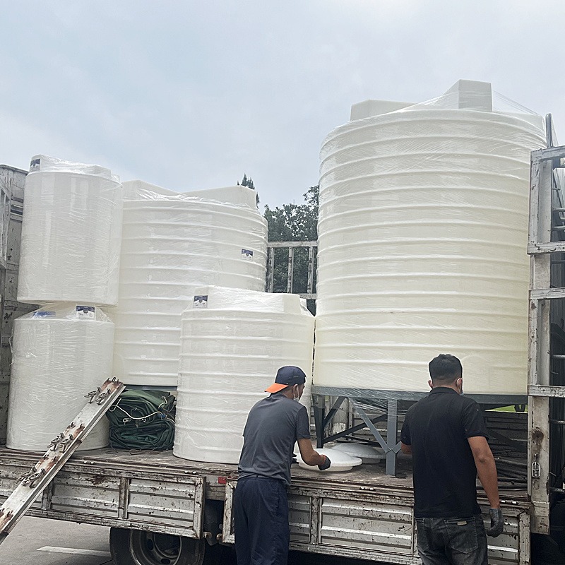 4000升塑料消防水箱浙东4吨PE储罐加厚厂家可定制计量设备配套