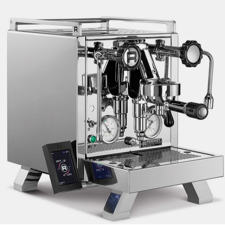 意大利火箭牌咖啡机ROCKET R58 新款意式半自动咖啡机双锅炉商用家用半自动咖啡机图片