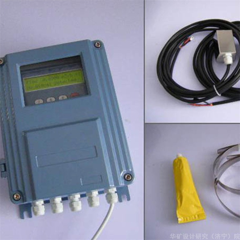 出售超声波流量计 华矿现货 矿用本安型超声波流量计 GLC400/100超声波流量计图片