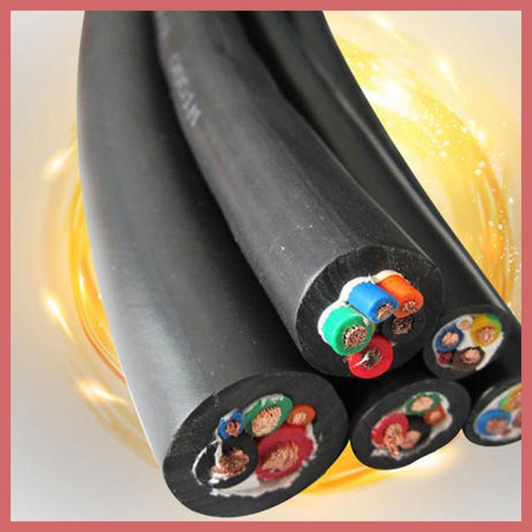 野外耐油污线缆 信泰 重型软电线 YCW橡套电缆