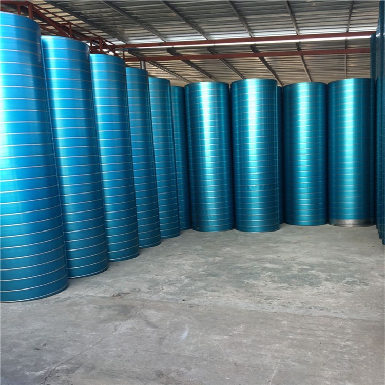 瑞通专业生产镀锌螺旋风管厂各种规格除尘排烟风管