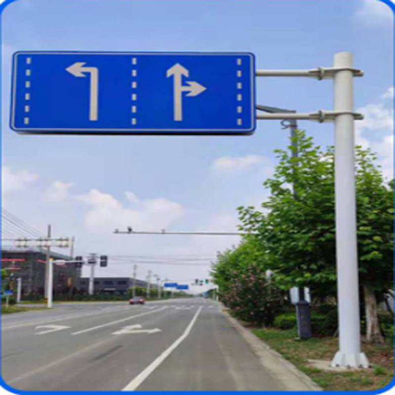 河北省任丘市生产销售公路标志杆 道路标志杆 交通标志杆