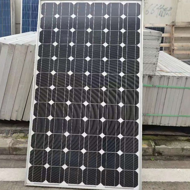 二手太阳能板回收 鑫晶威二手太阳能板 接收各种拆下来的光伏发电板电池板