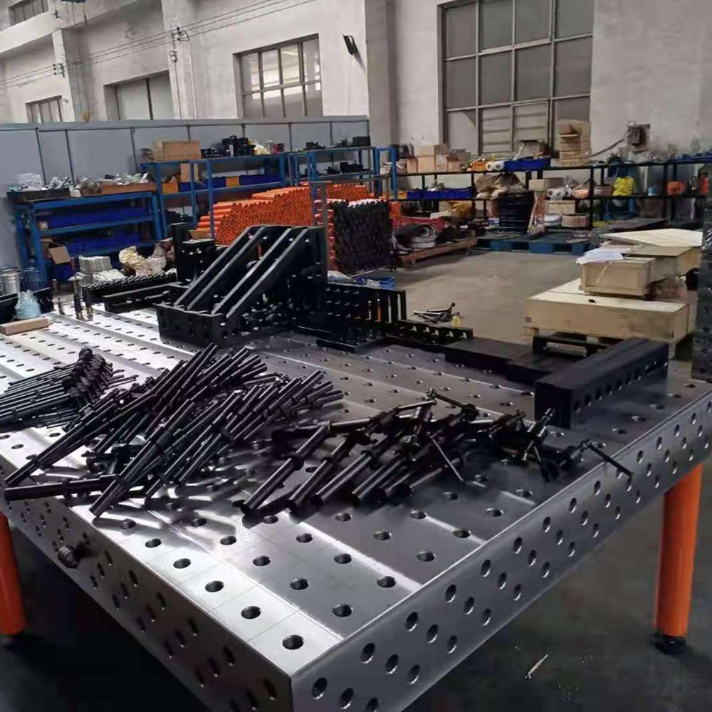 铸铁焊接平台 机器人焊接平台 三维柔性焊接平台 宝都工量具