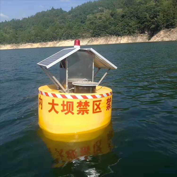 水上潜水泵曝气增氧机固定塑料浮桶湖泊水库多参数监测浮标规格