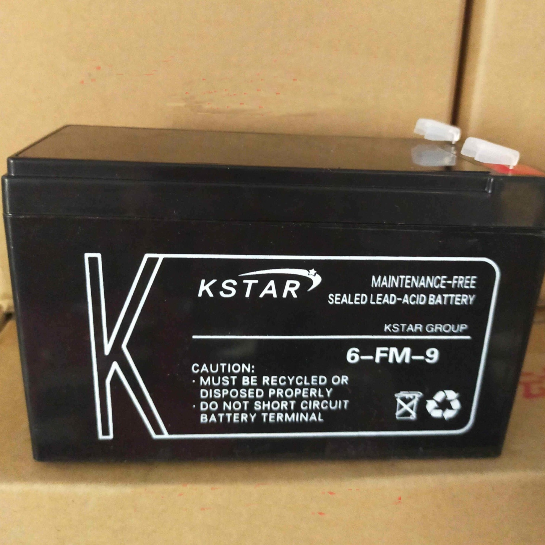 科士达蓄电池6-FM-12铅酸免维护12V12AH直流屏安防配电柜UPS电源配套