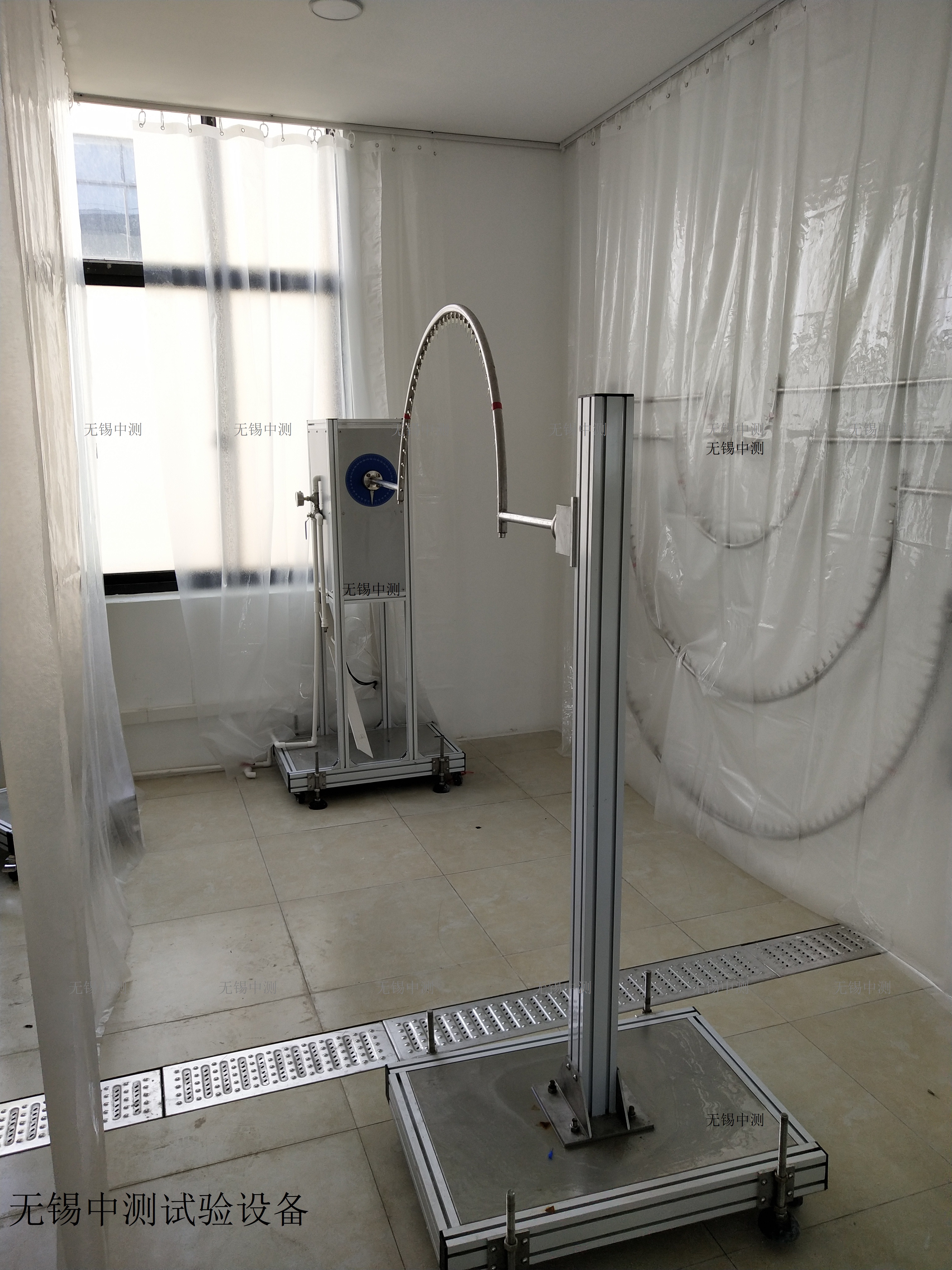 IP防水实验室设备 中测IPX6防水试验机涡流流量计实时监测IP淋雨试验机可含cnas校准证书