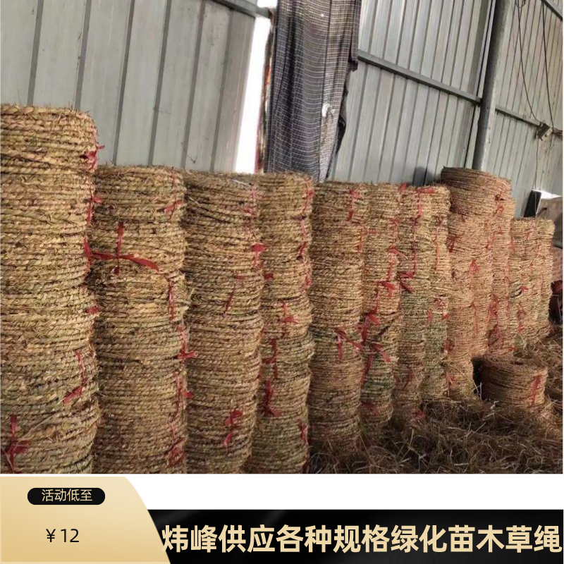 炜峰草绳 捆草绳厂家 秸秆稻草打包绳 厂家供应