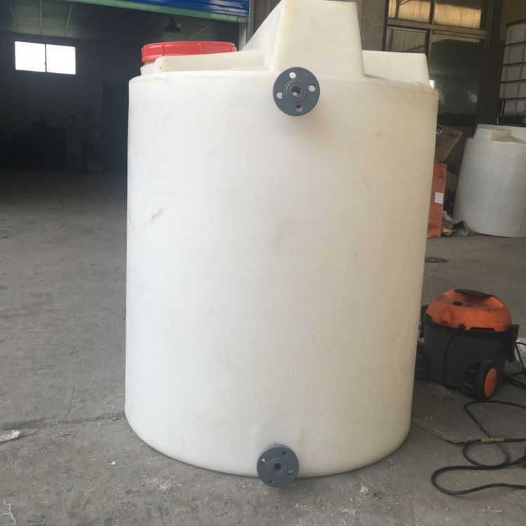 瑞通2000升pe加药搅拌桶带刻度胶水污水PACPAM水肥一体装置平底桶配套搅拌机