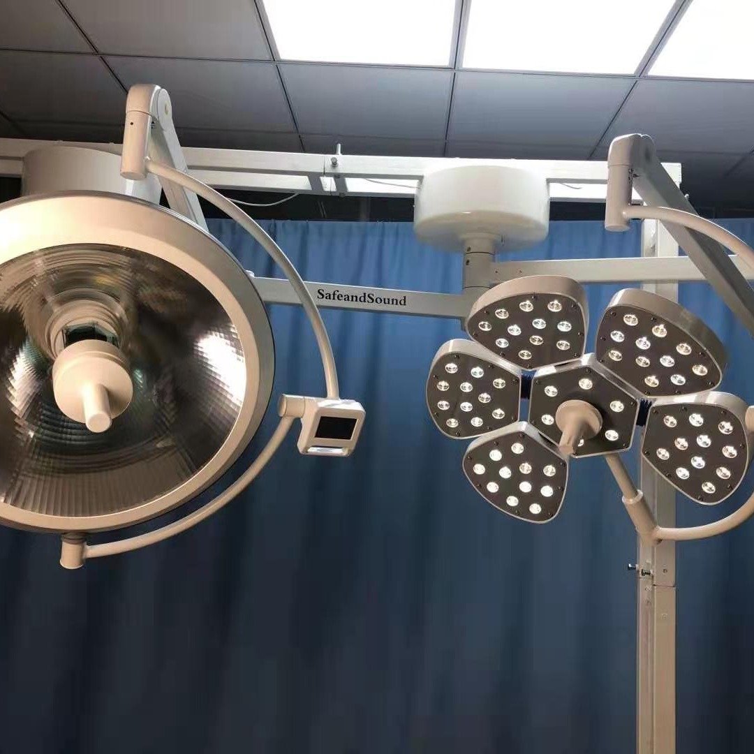 LED花瓣式手术无影灯 吊式立式整形美容医院口腔宠物手术无影灯图片