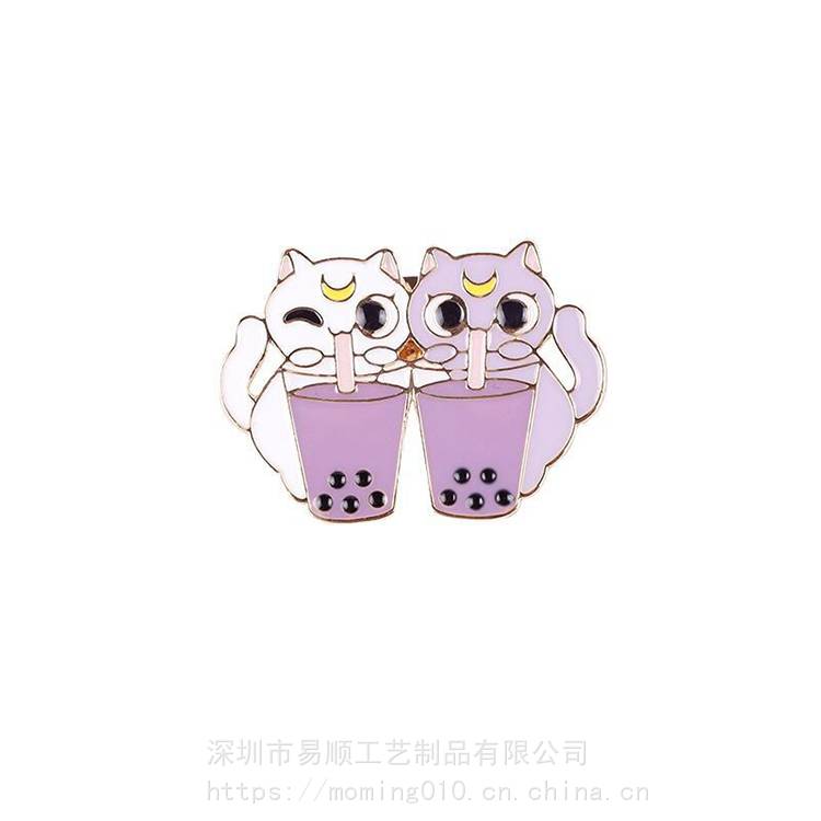 易顺工艺 广州胸针 不锈钢徽章 销售