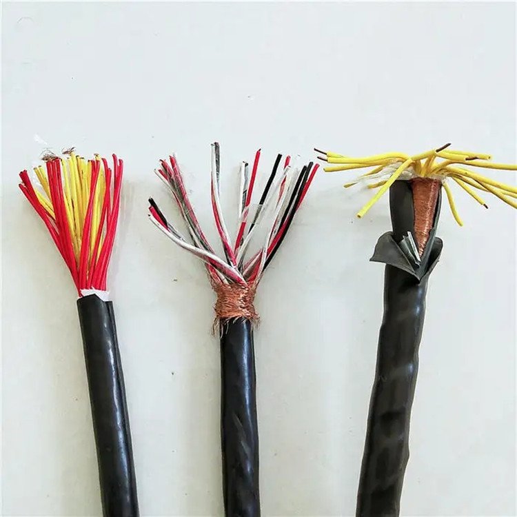 津宗野外耐油污电缆 阻燃耐油耐磨金属屏蔽电缆欢迎选购