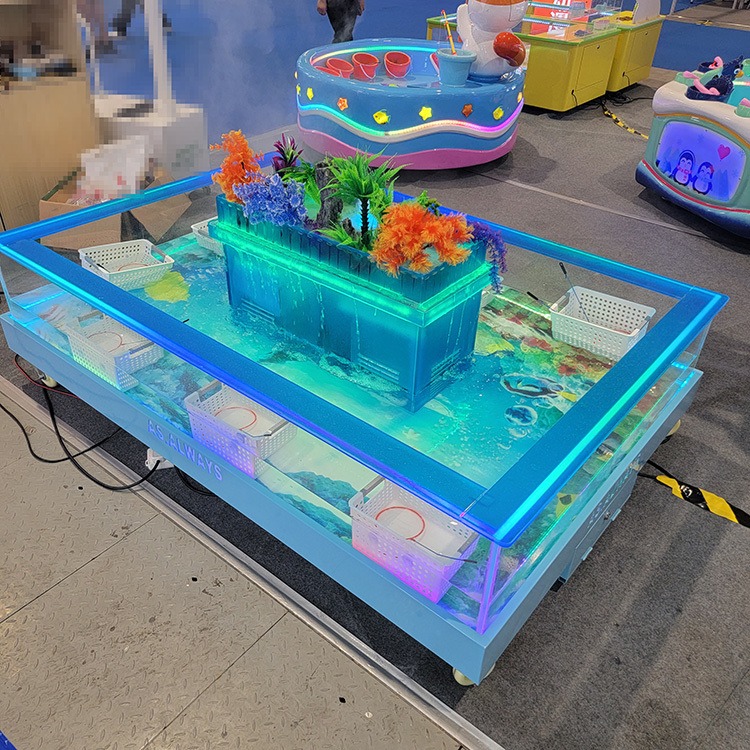zc1儿童透明鱼池 推拉式儿童透明鱼池
