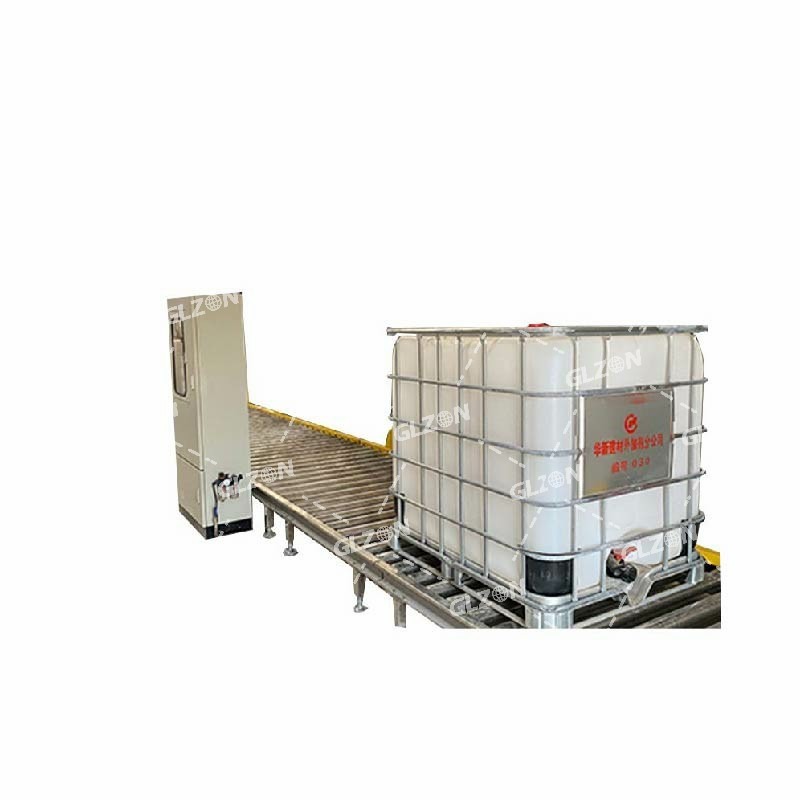 1000L-IBC吨桶自动旋盖输送机,染料输送机制造工厂