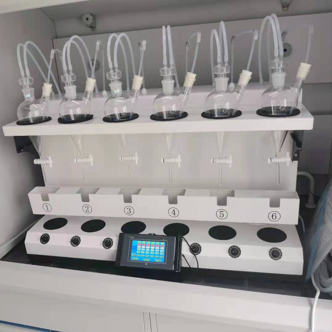 液液萃取装置  自动液液萃取仪CHZLDZ-6 智能化萃取仪  液液萃取器 川一仪器