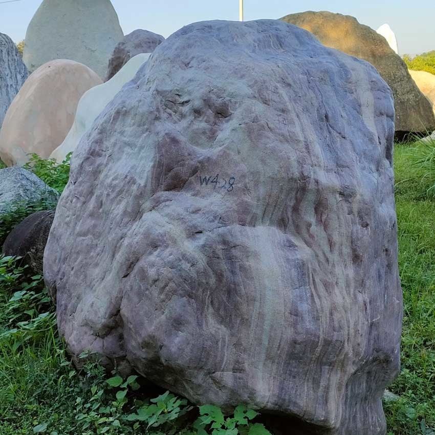 天然三峡石 鸿运石可作门牌石，园林景观石，文化石福临源景石厂家