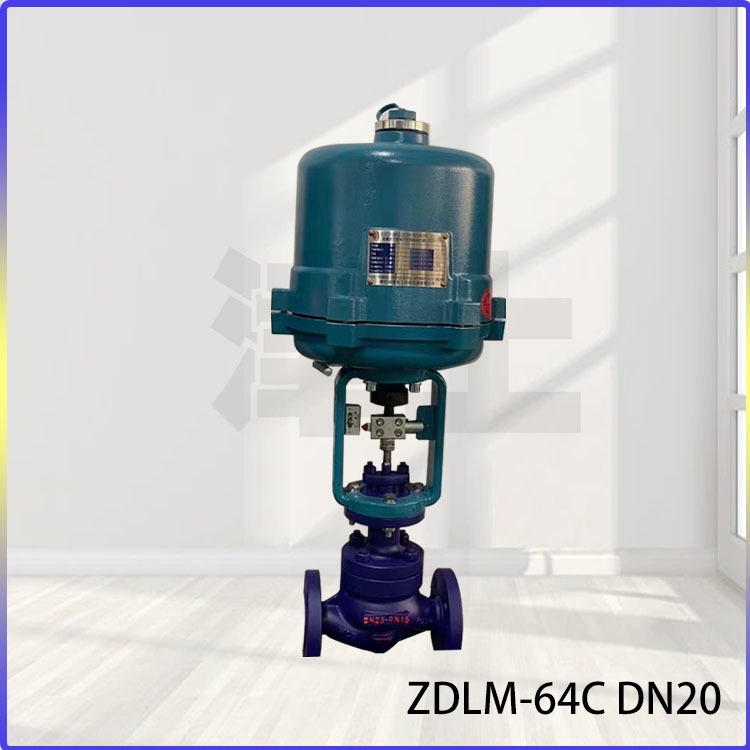 津上伯纳德 ZDLM-64C DN20 电动套筒调节阀 阀芯304 阀体WCB AC220V 4-20Ma 全新正品