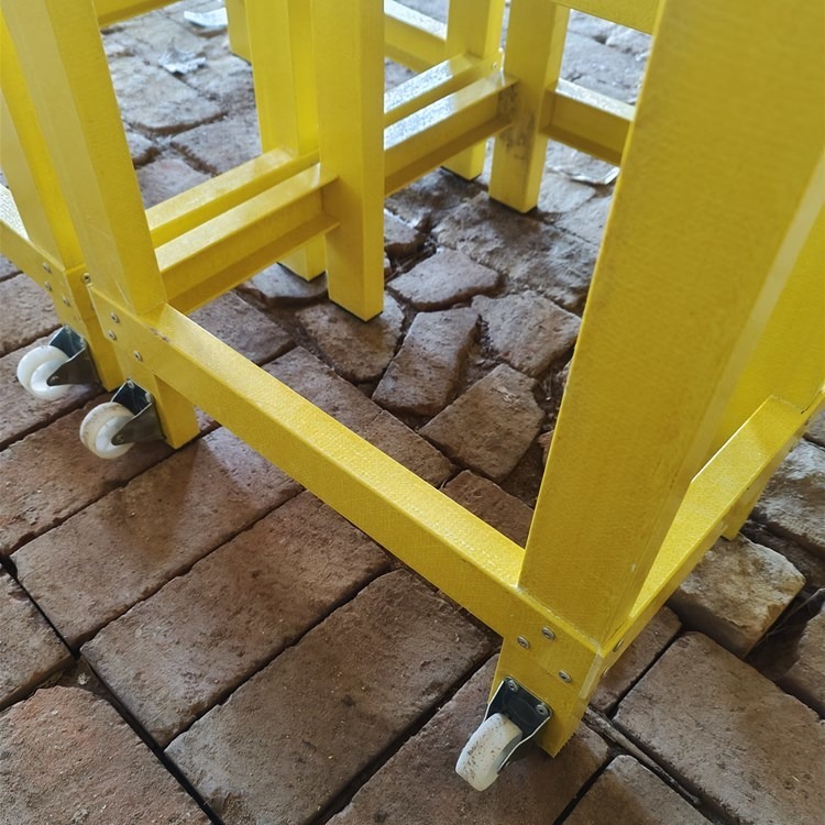 工程绝缘梯凳 玻璃钢三层绝缘台1米1.2米 智科JYD绝缘凳订做