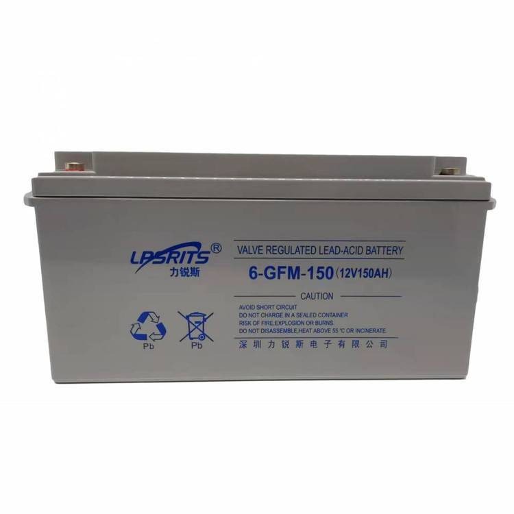 力锐斯蓄电池6-GFM-150 12V150AH直流屏 高低压配电柜 UPS/EPS电源图片