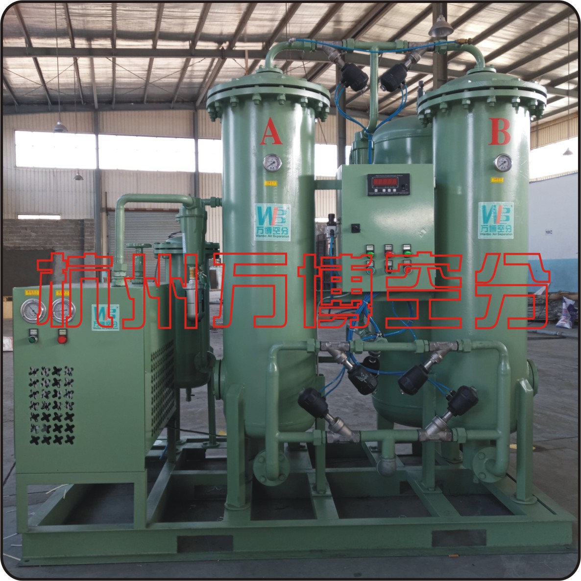 杭州厂家氮气纯度99.99%行业制氮机WBN200-49