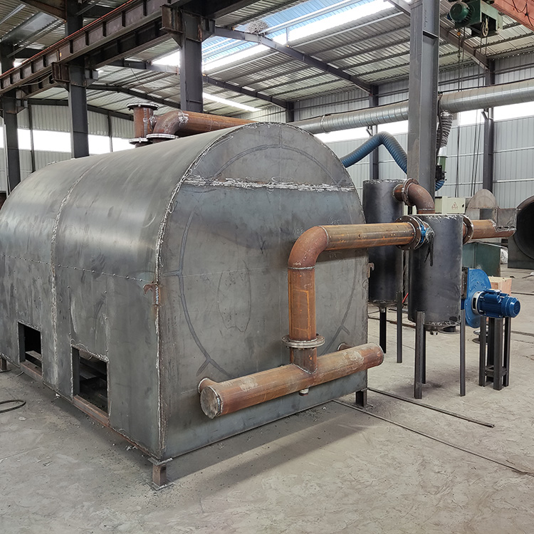 干馏式炭化炉设备 耐高温碳化炉 卧式高温真空碳化设备 润合图片