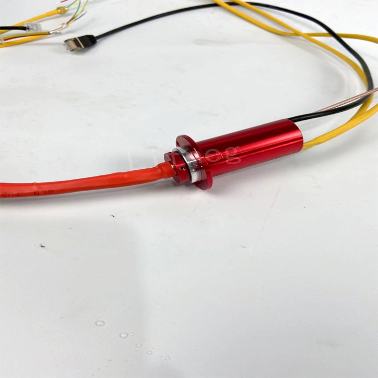 厉丰 自动化精密光电设备旋转连接器微型[30/24/20路*1A]帽式滑环