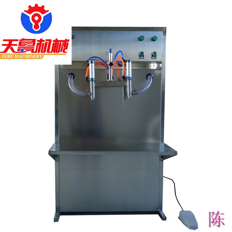 天鲁 CZG-2 洗手液灌装机 免洗凝胶灌装机 称重灌装 操作方便