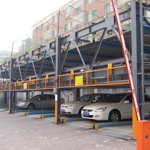 沈阳简易升降机械停车设备出租 全自动停车场设备租赁图片