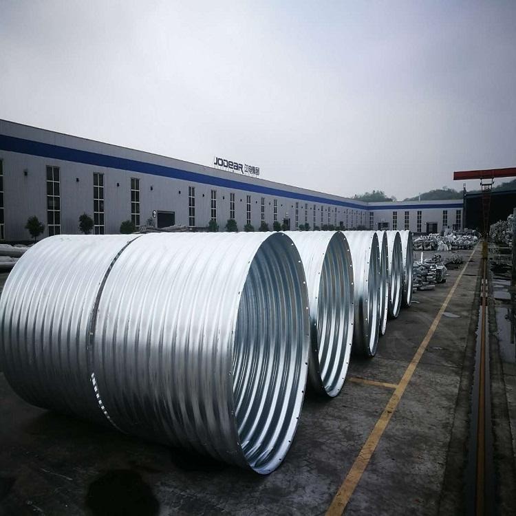 重庆钢波纹管生产厂家 整装钢波纹涵管价格实惠  华安