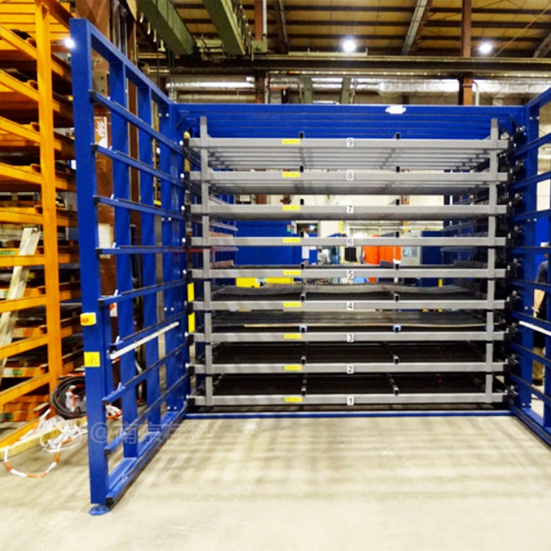 仓储货架 抽屉式 4米钢板存放架 CK-CT-70 金属板整包上架存储