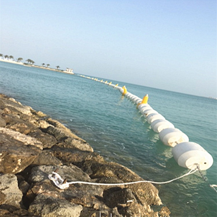 水面油污治理漂浮物阻隔拦截浮排浮式水上拦污浮体