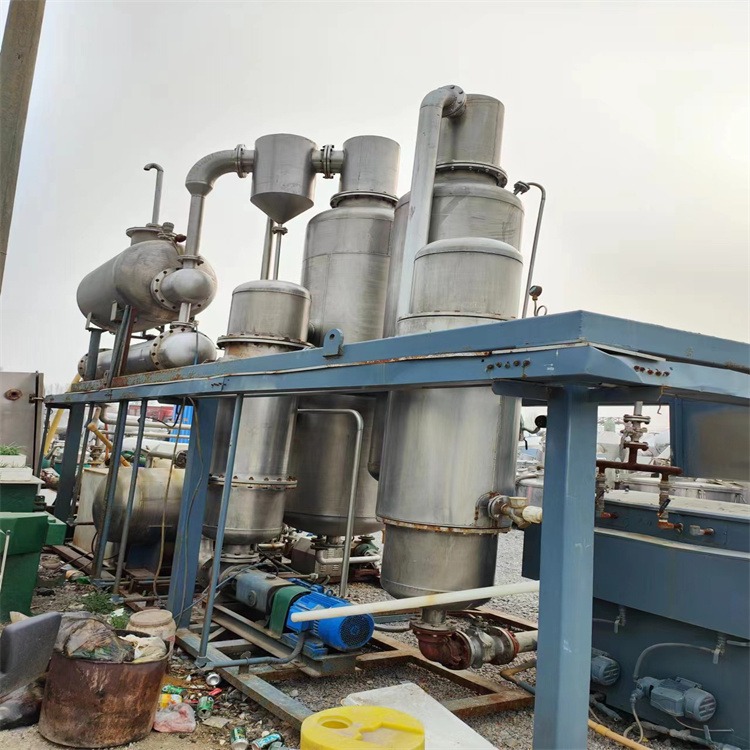 二手钛材MVR蒸发器 时产0.5到20吨工业高盐废水浓缩结晶设备 盛源