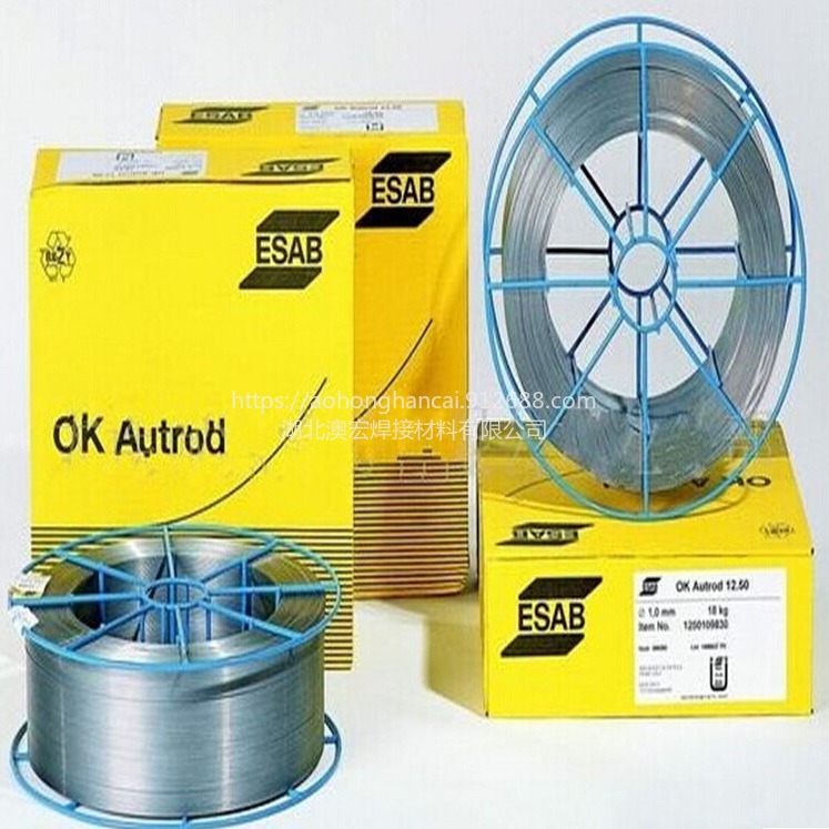 原装瑞典伊萨OK AUTROD 12.10低合金钢焊丝进口EL12实心电焊丝1.01.2 1.6现货