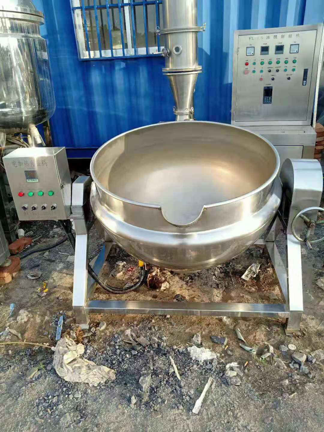 山东广通 二手搅拌锅 500升蒸汽夹层锅 型号齐全