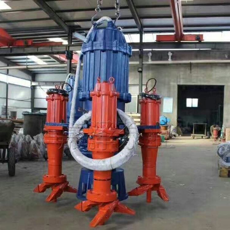 嘉泽泵业 潜水电动耐磨抽沙泵 船用搅吸式吸沙泵