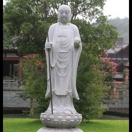 地藏王石雕,大理石立式佛像雕塑厂家