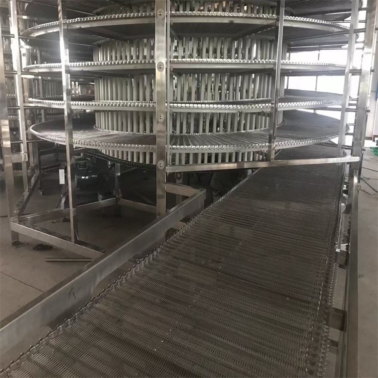 LH食品螺旋冷却塔设备 面包蛋糕吐司冷却设备价格 螺旋塔生产厂家 按需定制 发货及时