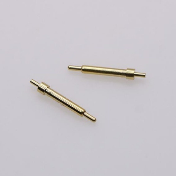 共享充电宝pogopin充电针 铜针导电端子 黄铜镀金 威联创供应定制