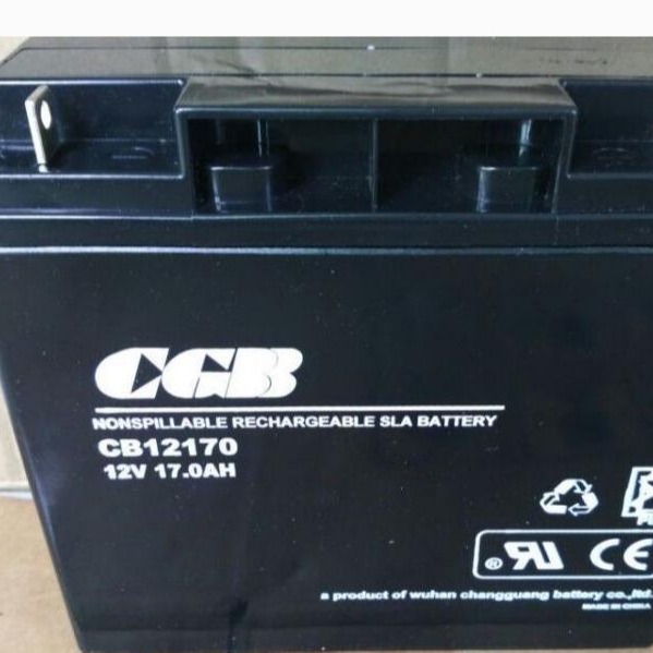 正品 CGB蓄电池CB12170 长光电池12V17AH 铅酸免维护 UPS电源 EPS 消防应急电源电池