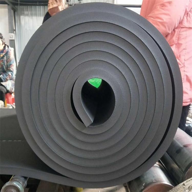 华美橡塑板难燃 黑色B1级阻燃隔热橡塑海绵板 吸音b1级橡塑保温板 奥美斯